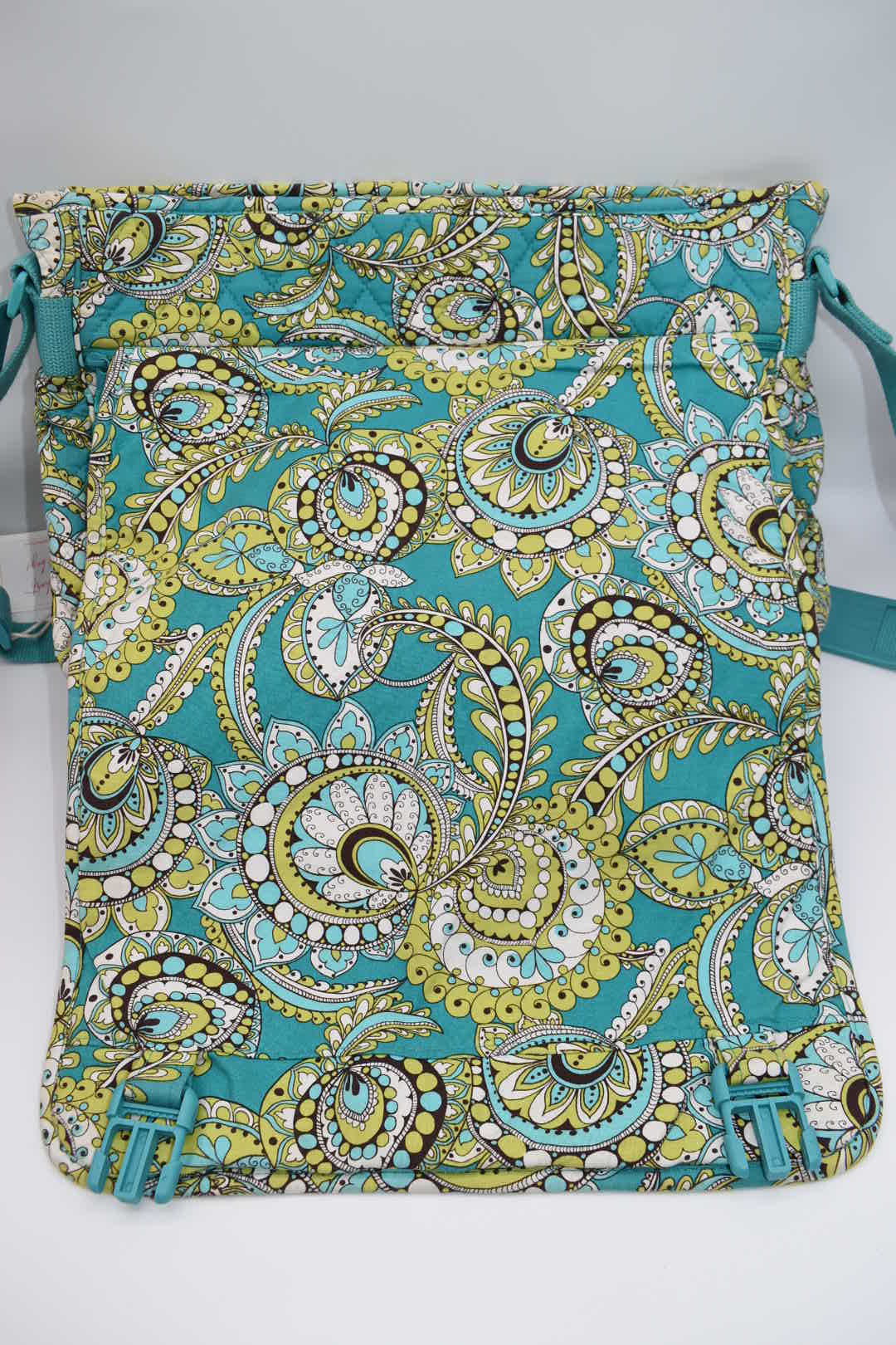 Vera Bradley Messenger Crossbody Bag in "Peacock" Pattern