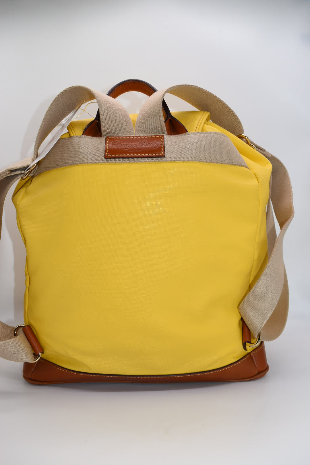 Dooney & Bourke Leather & Nylon Drawstring Backpack