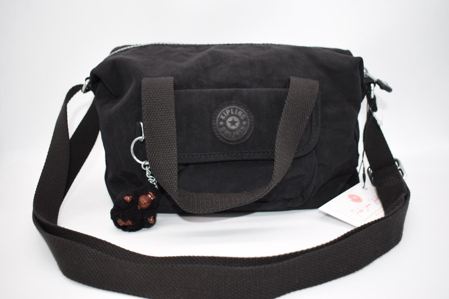 Kipling Black Convertible Shoulder Bag