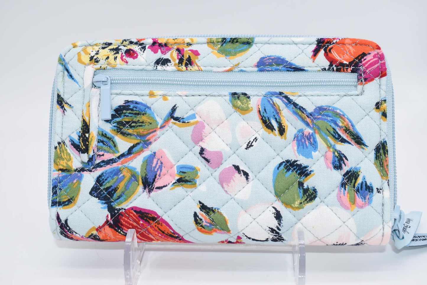 Vera Bradley RFID Turnlock Wallet in "Sea Air Floral" Pattern