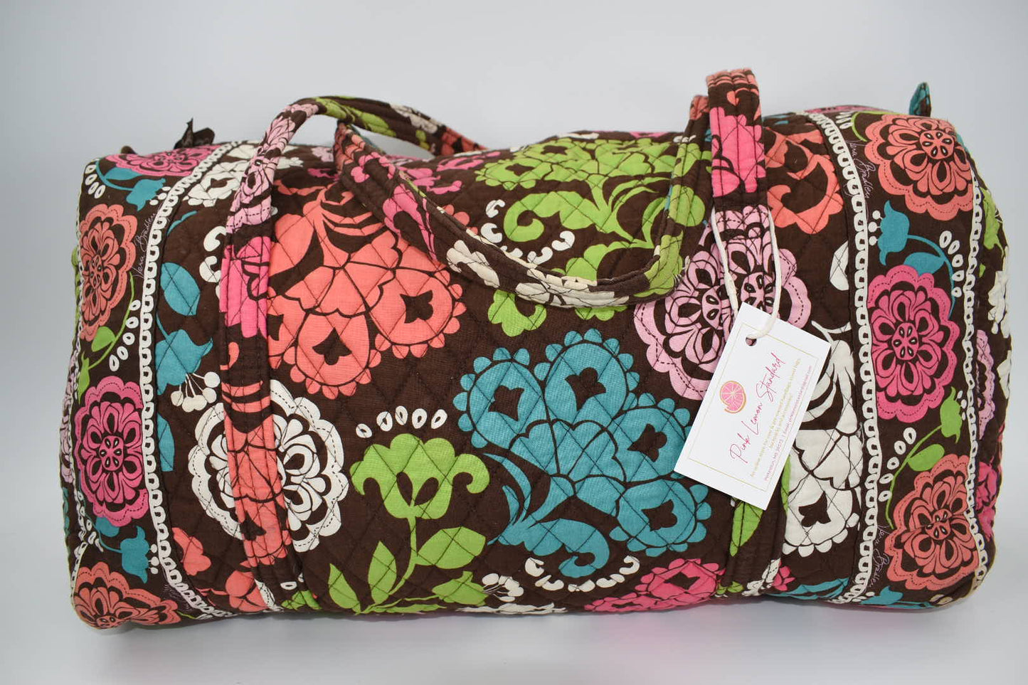 Vera Bradley Large Duffel Bag in "Lola" Pattern