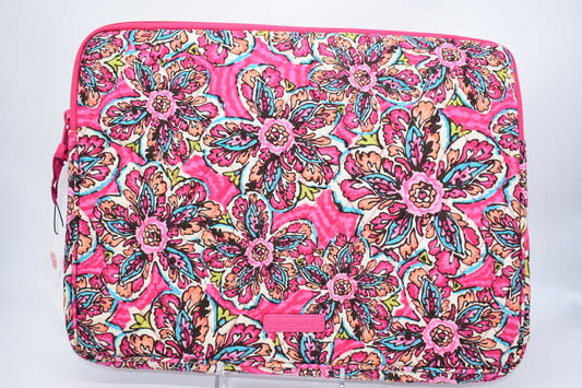 Vera Bradley Laptop Sleeve in "Sunburst Floral" Pattern