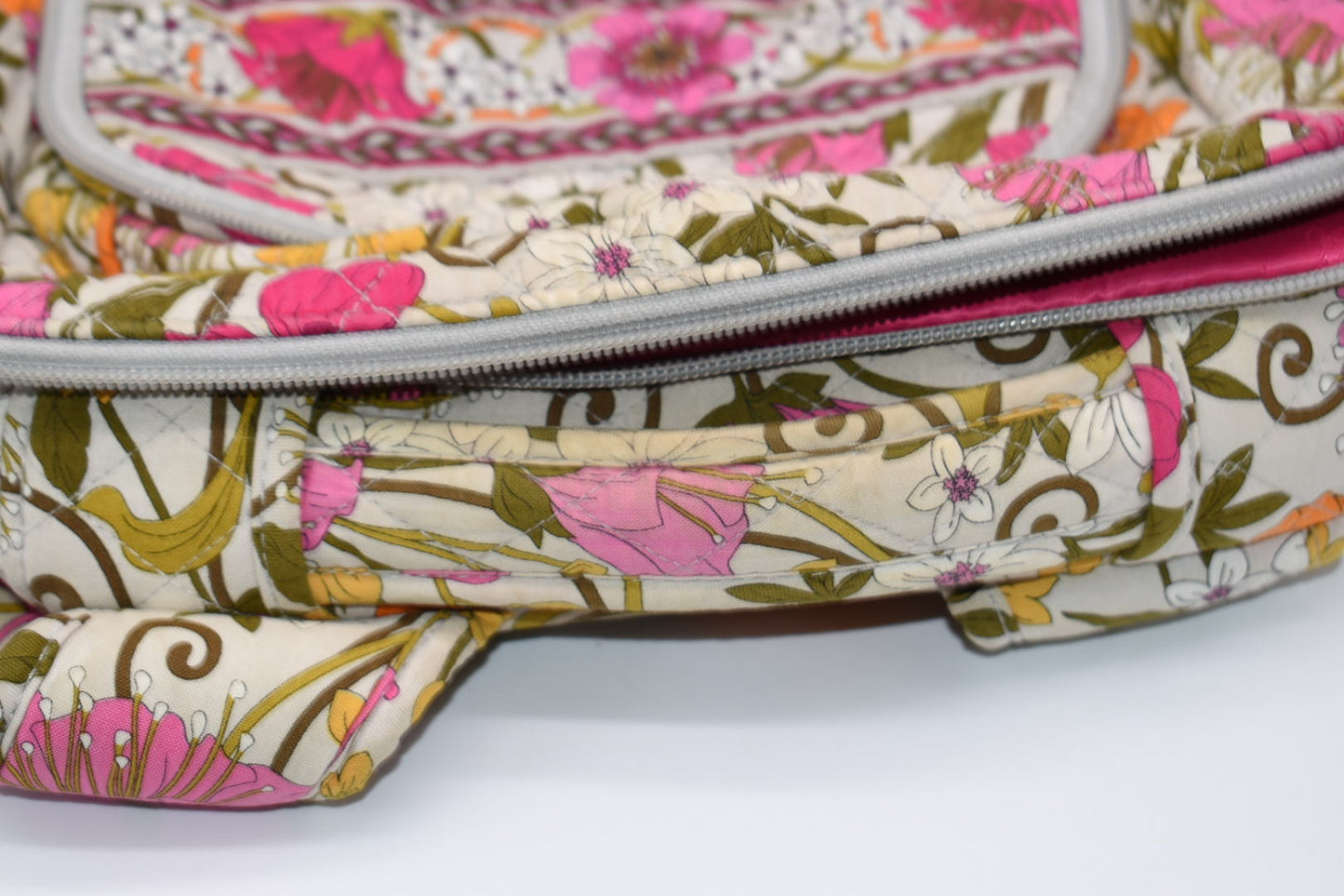 Vera Bradley Laptop Campus Backpack in "Tea Garden" Pattern