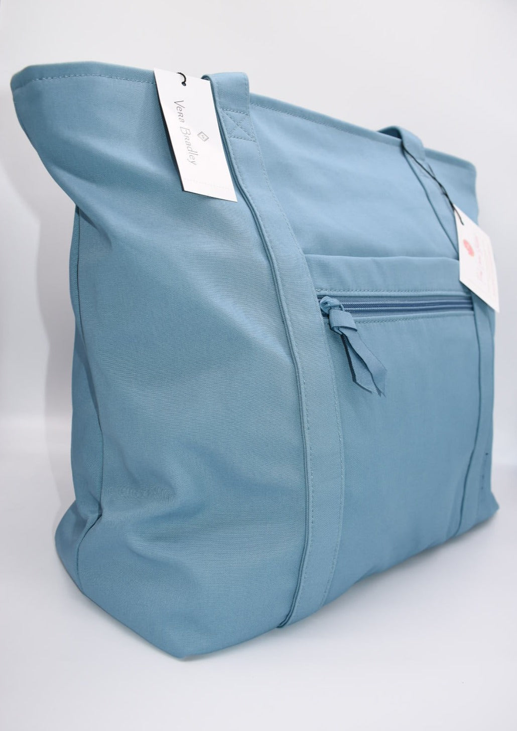 Vera Bradley Large Vera Tote Bag in "Reef Water Blue" Pattern