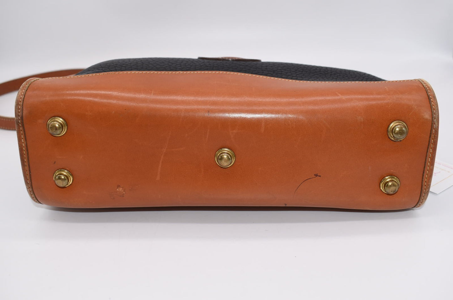 Vintage Dooney & Bourke Pebbled Leather Shoulder Bag