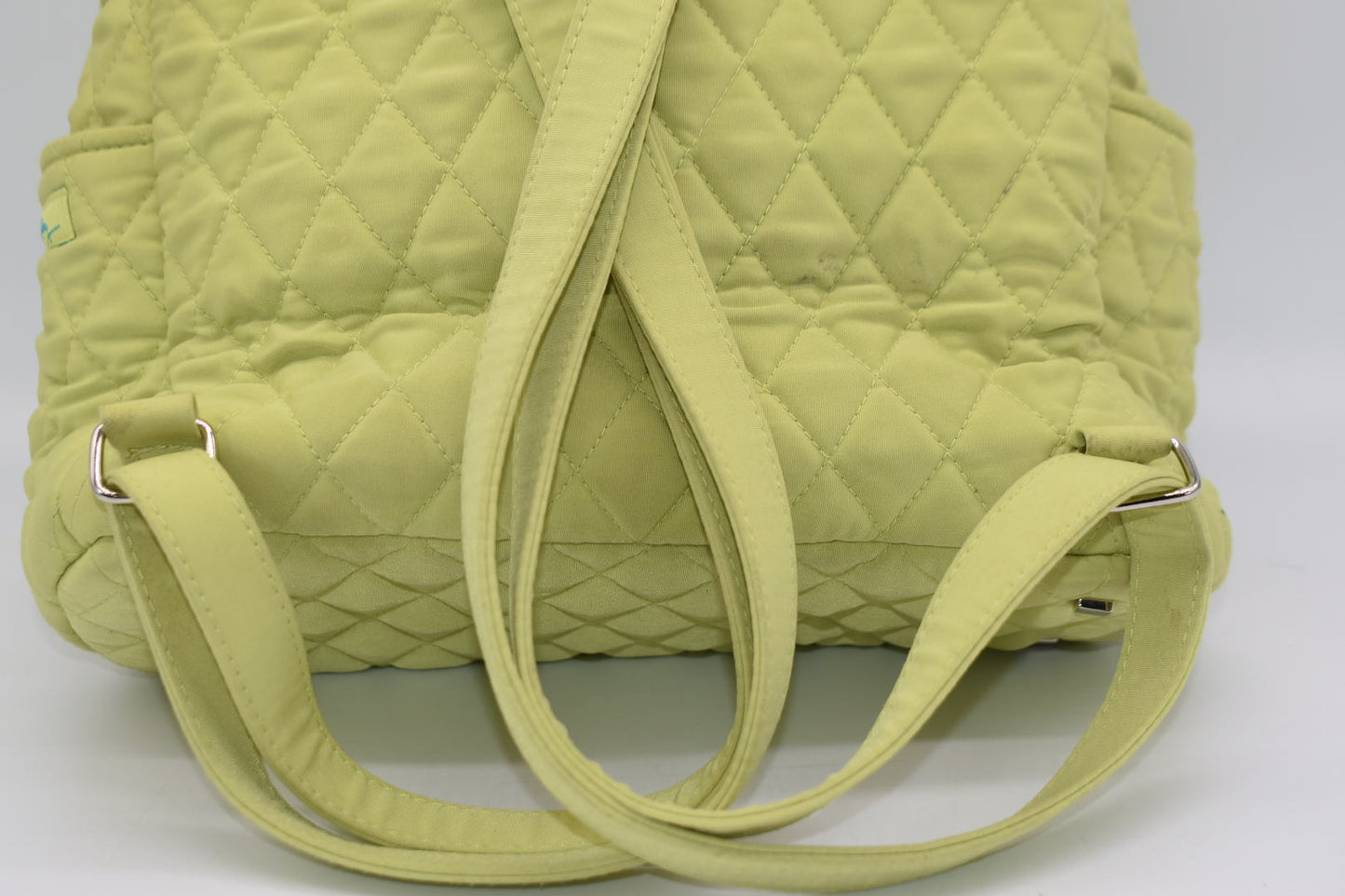 Vera Bradley Microfiber Backpack in "Key Lime" Pattern