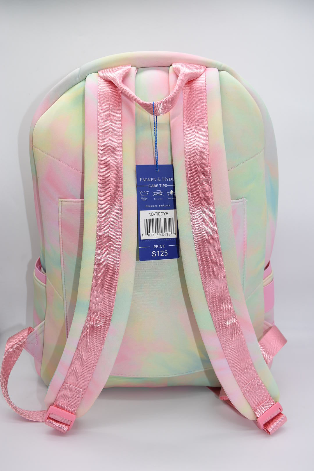 Parker & Hyde Large Tie Dye Neoprene Backpack