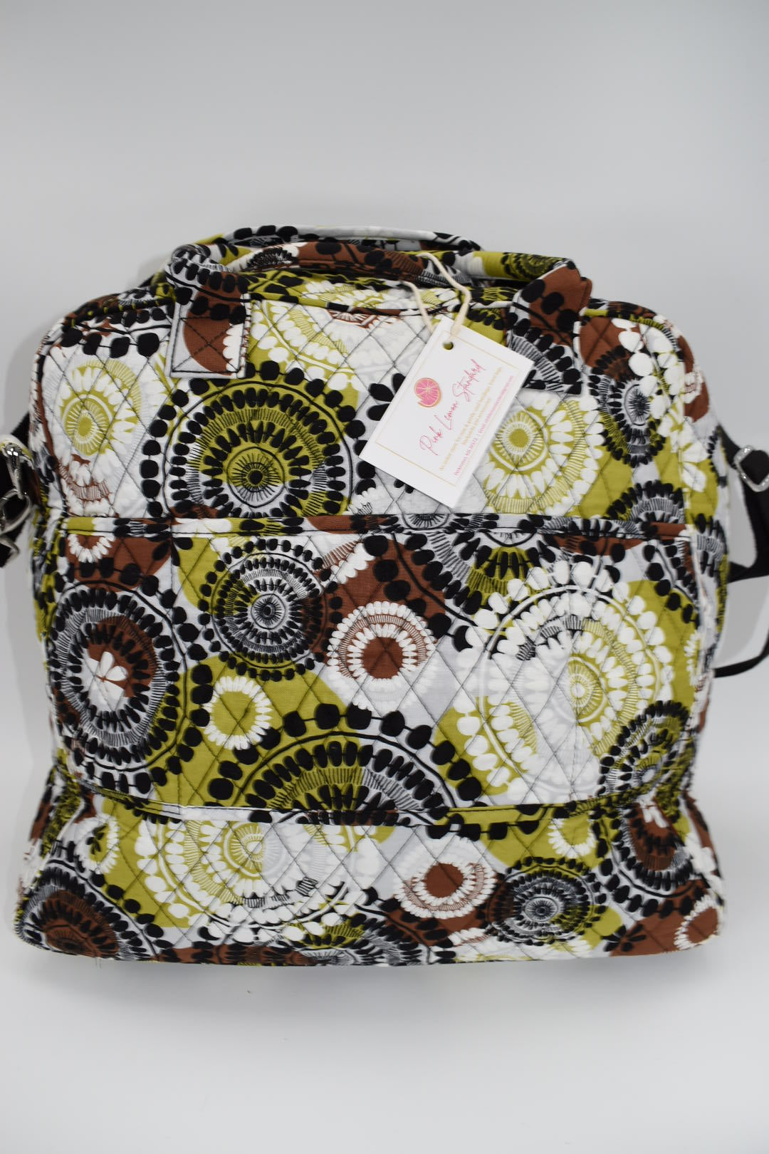 Vera Bradley Large Travel Bag in "Cocoa Moss" Pattern