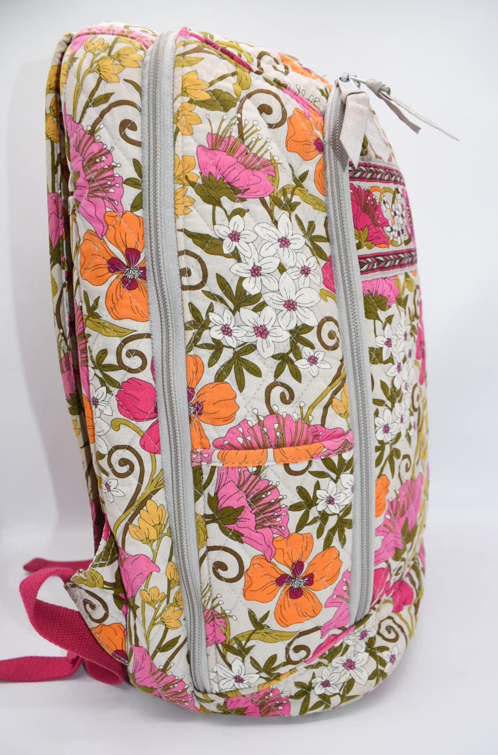 Vera Bradley Laptop Campus Backpack in "Tea Garden" Pattern