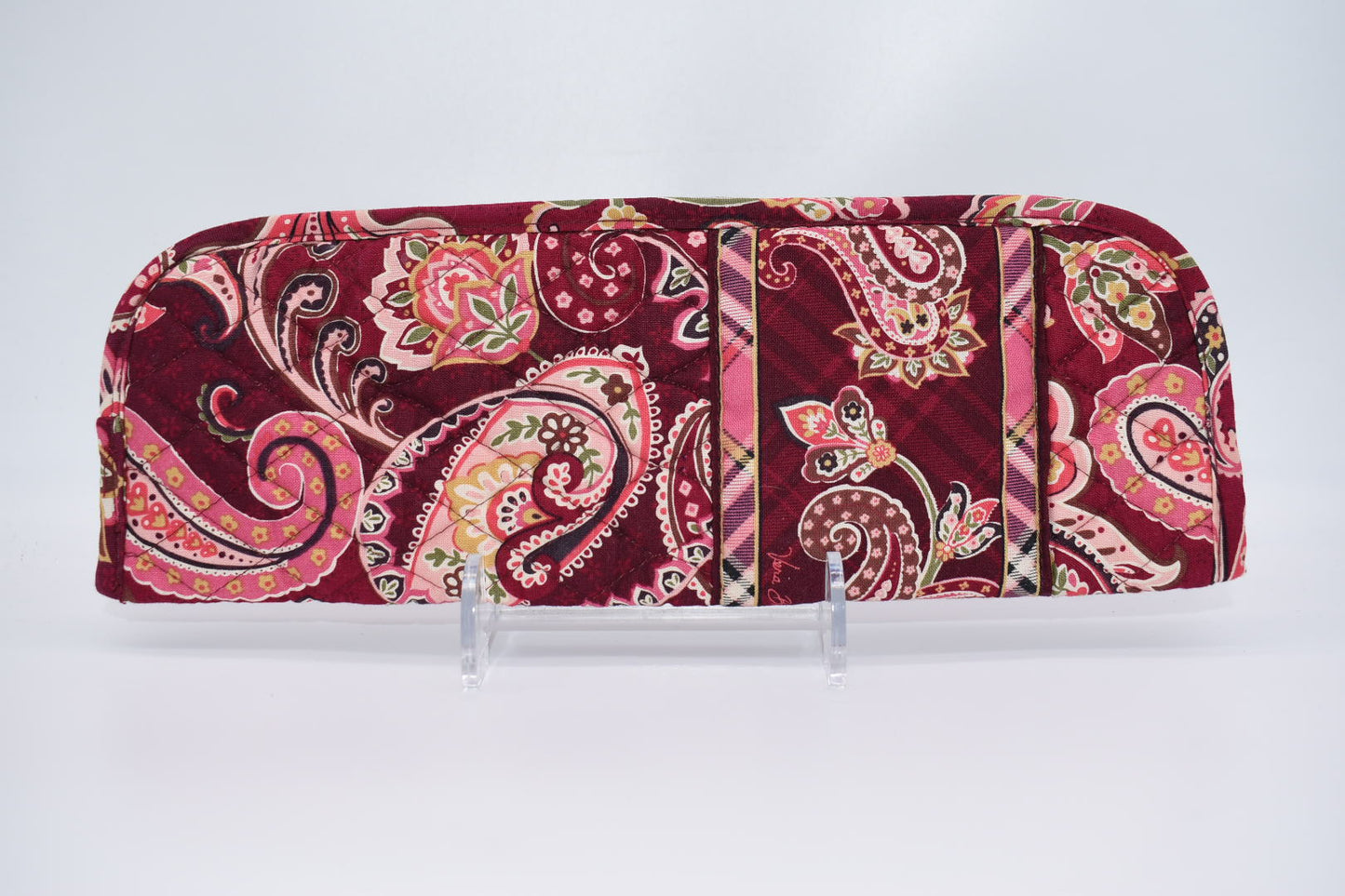 Vera Bradley Curling & Flat Iron Cover in "Piccadilly Plum" Pattern