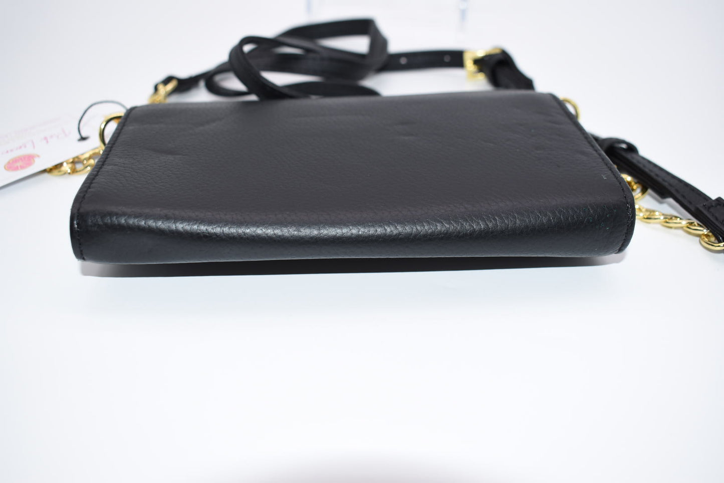 Stella & Max Leather Crossbody Smartphone Wallet in Black