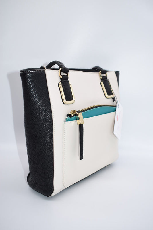 NINE WEST Colorblock Tote Bag / Handbag