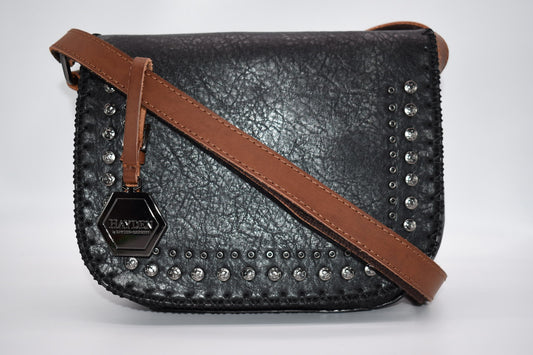 Hayden Harnett “Alissa” Black Crossbody / Shoulder Bag