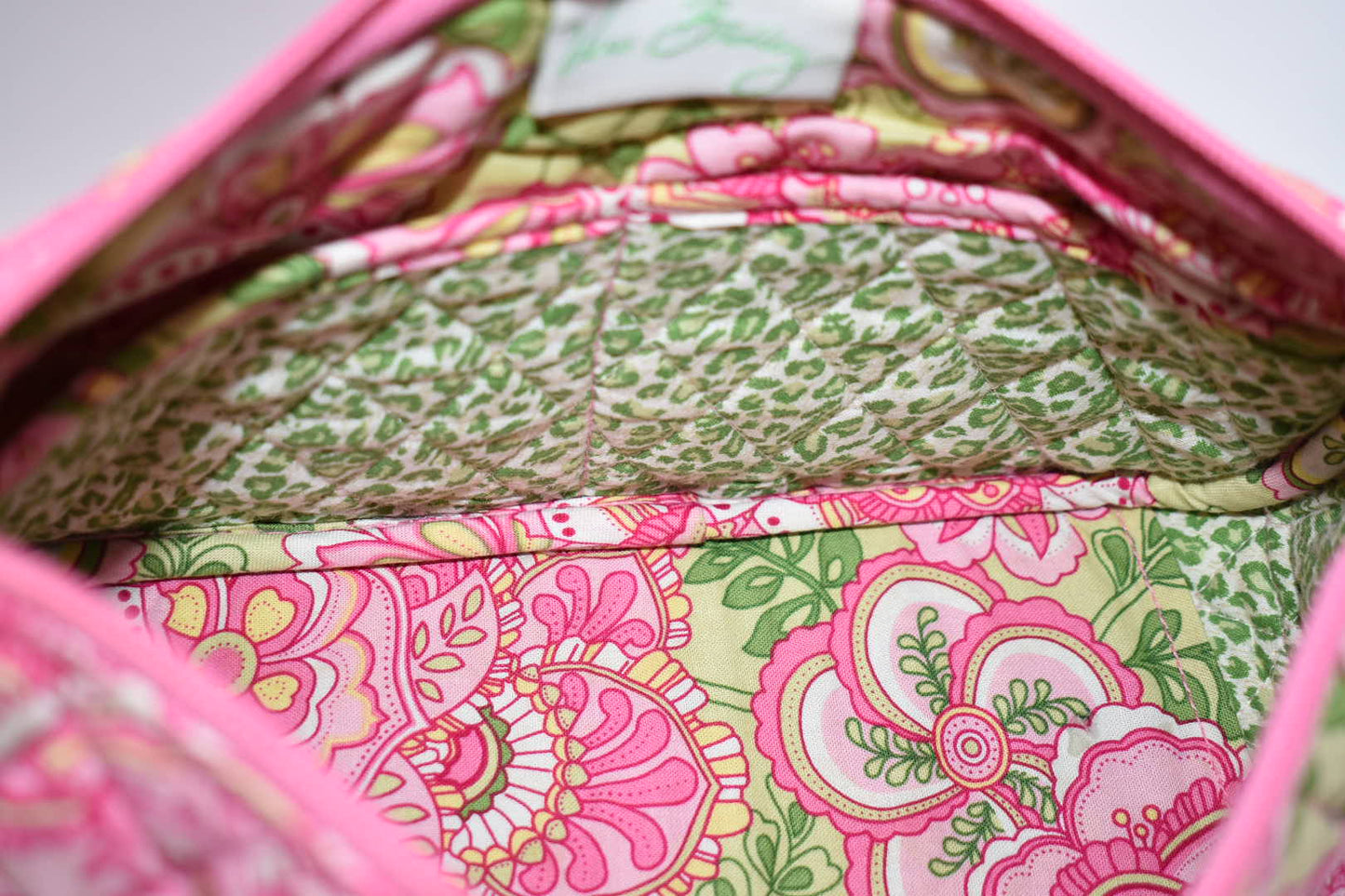 Vera Bradley Maggie Shoulder Bag in "Petal Pink" Pattern