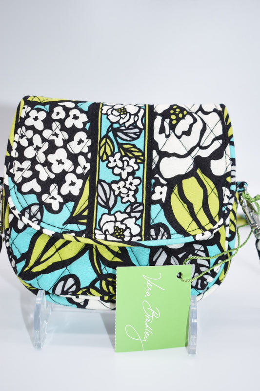 Vera Bradley "Shoot from the Hip" Convertible Crossbody Bag in Island Blooms