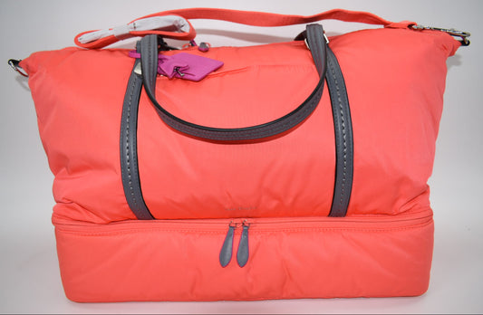 Vera Bradley Midtown Travel Bag in "Coral Reef" Pattern