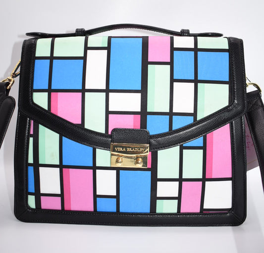 Vera Bradley Change it Up Crossbody Bag in "Exotic Floral Grid" Pattern