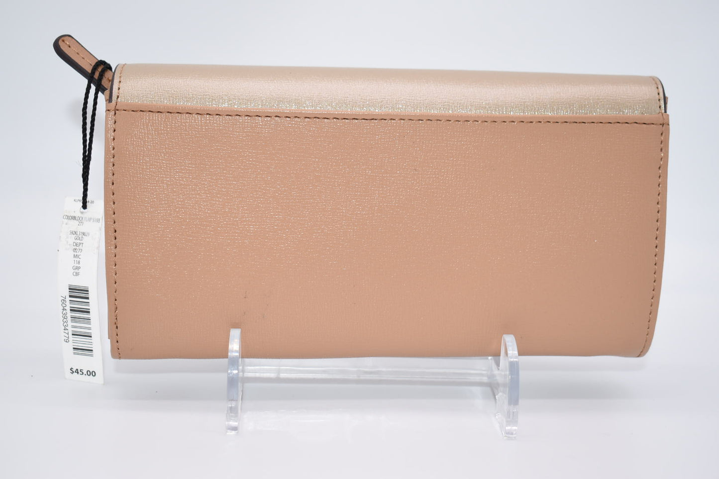 Kate Landry Trifold Colorblock Wallet