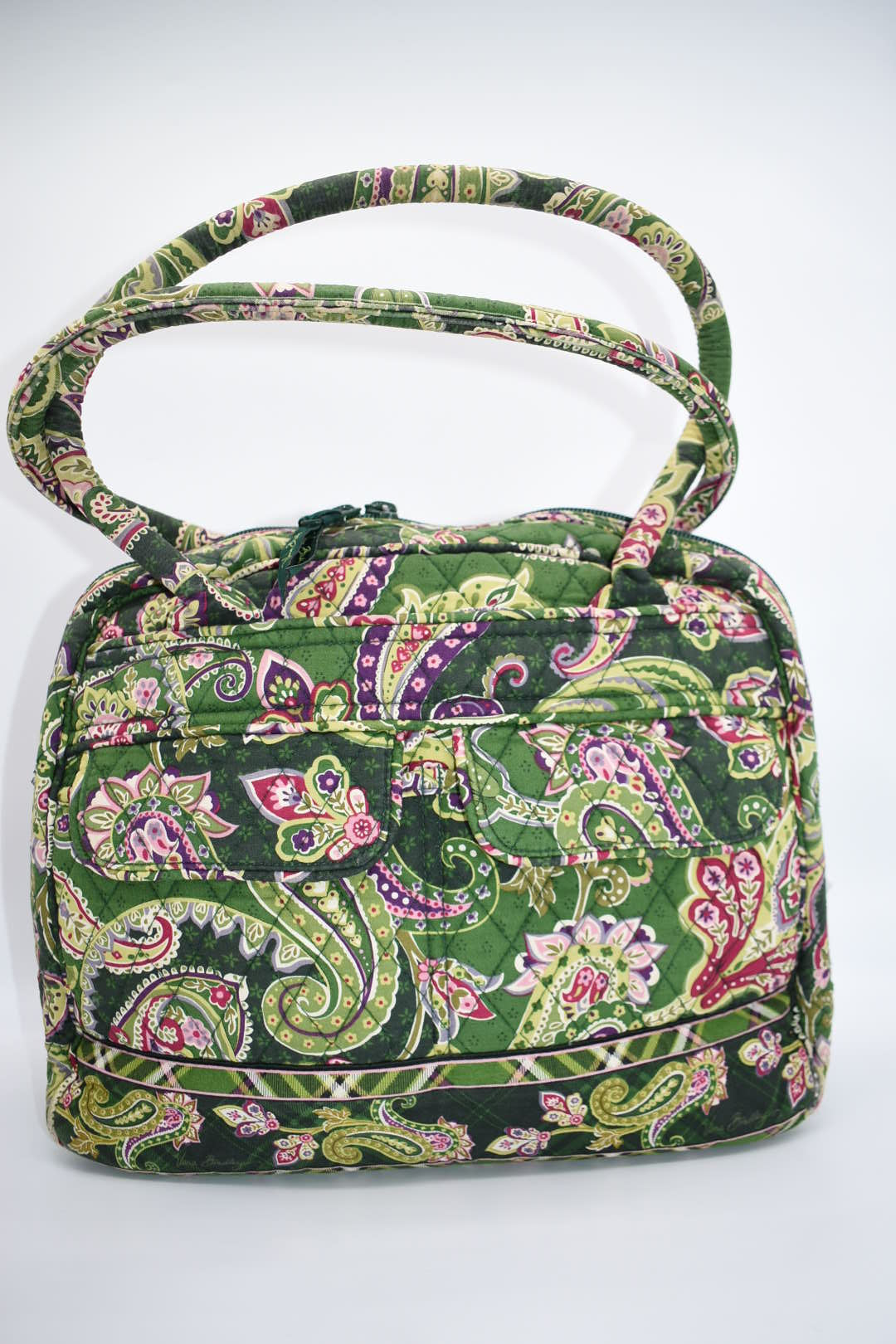 Vera Bradley Bowler Bag in "Chelsea Green" Pattern