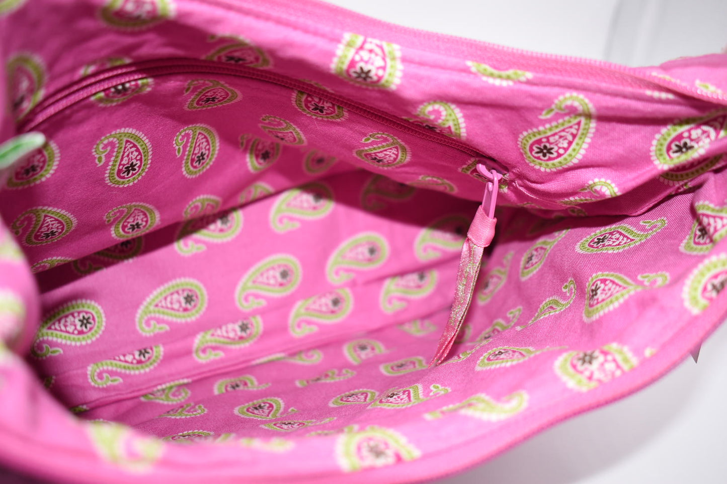 Vera Bradley Shoulder Bag in "Bermuda Pink" Pattern