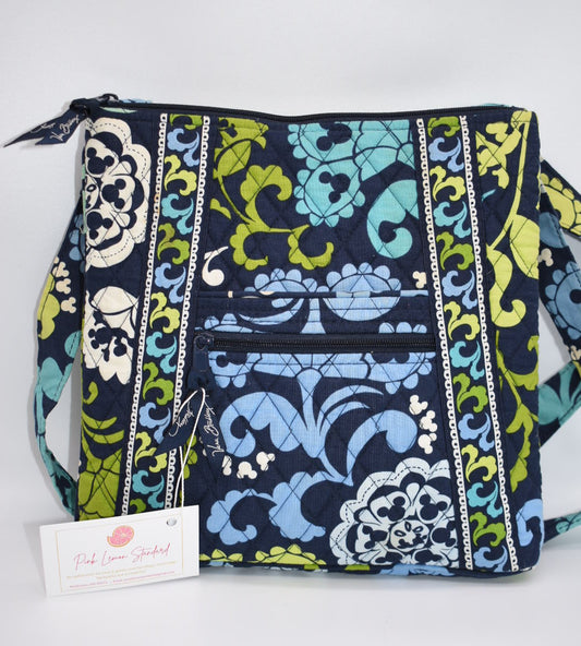 Vera Bradley Hipster Crossbody Bag in "Where's Mickey?" Pattern