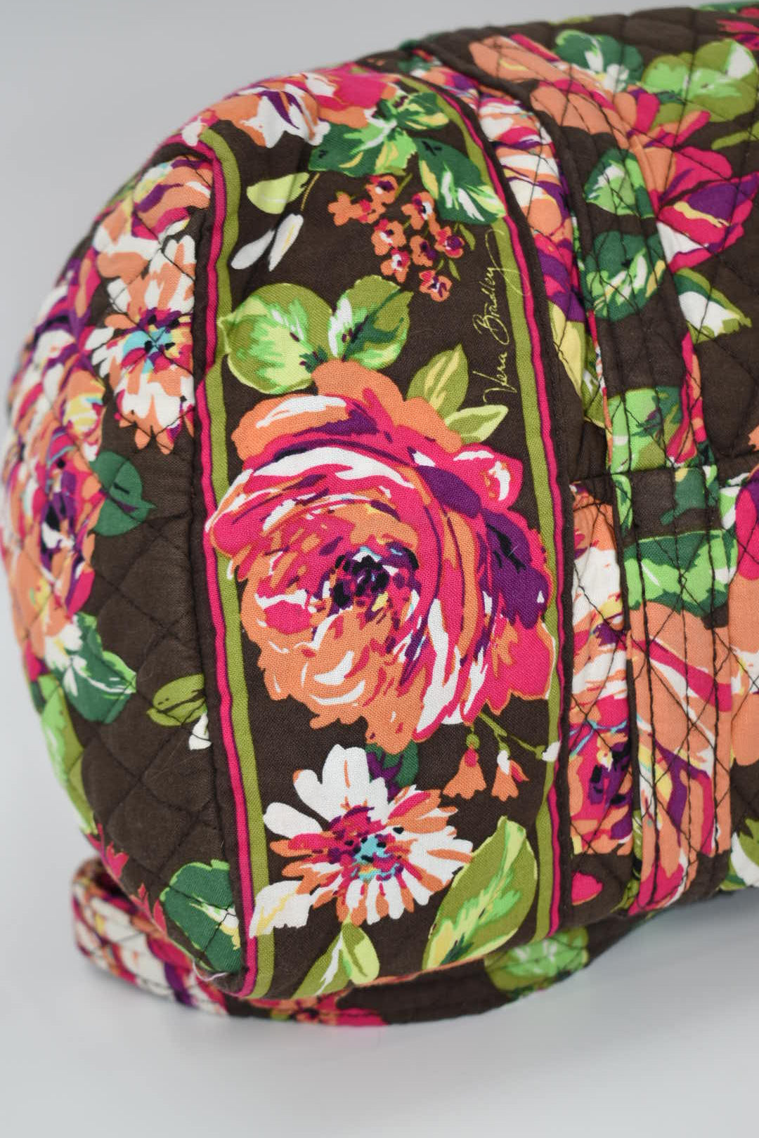 Vera Bradley Small Duffel Bag in "English Rose" Pattern