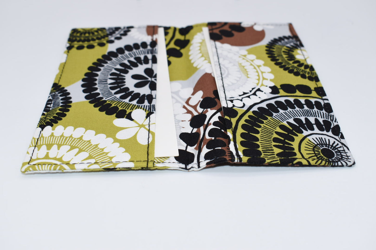Vera Bradley Checkbook Cover in "Cocoa Moss" Pattern