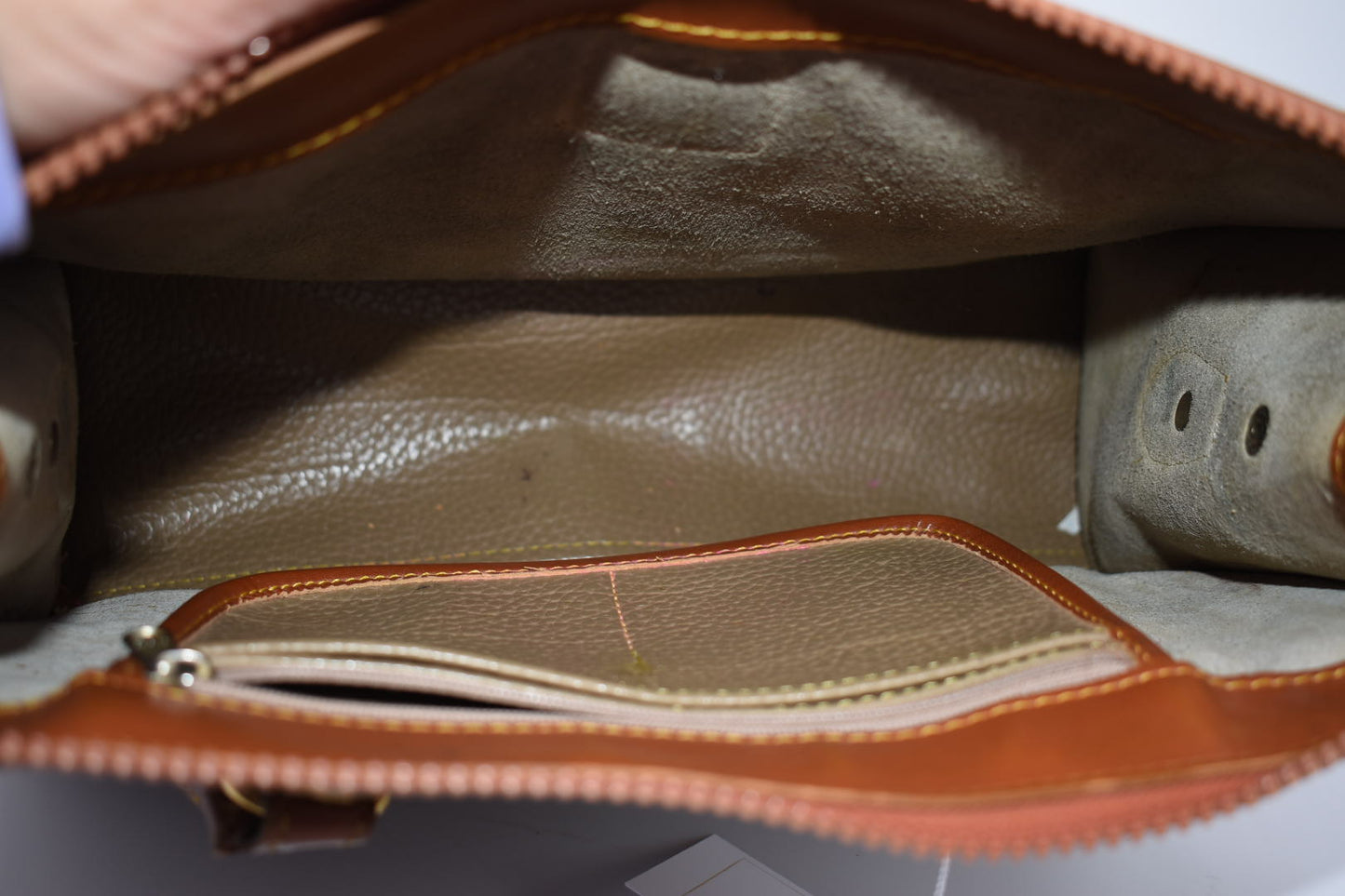 Dooney & Bourke Pebbled Leather Satchel Bag