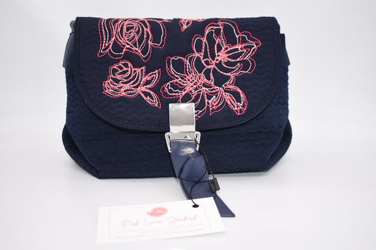 Vera Bradley Microfiber Carson Mini Crossbody