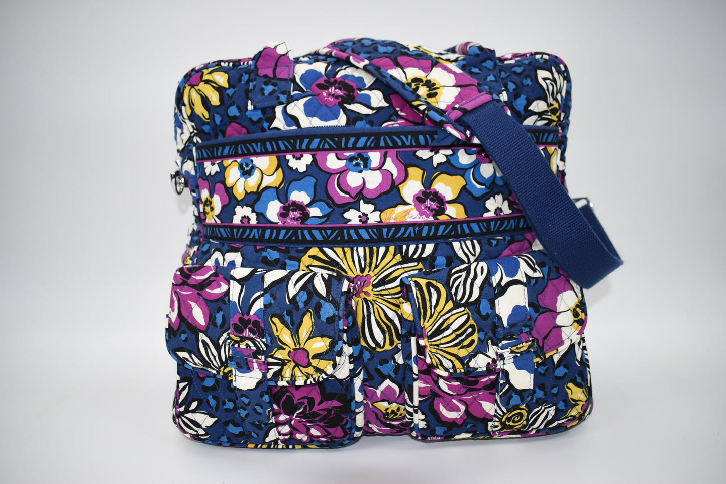 Vera Bradley Large Travel Bag in "African Violet" Pattern