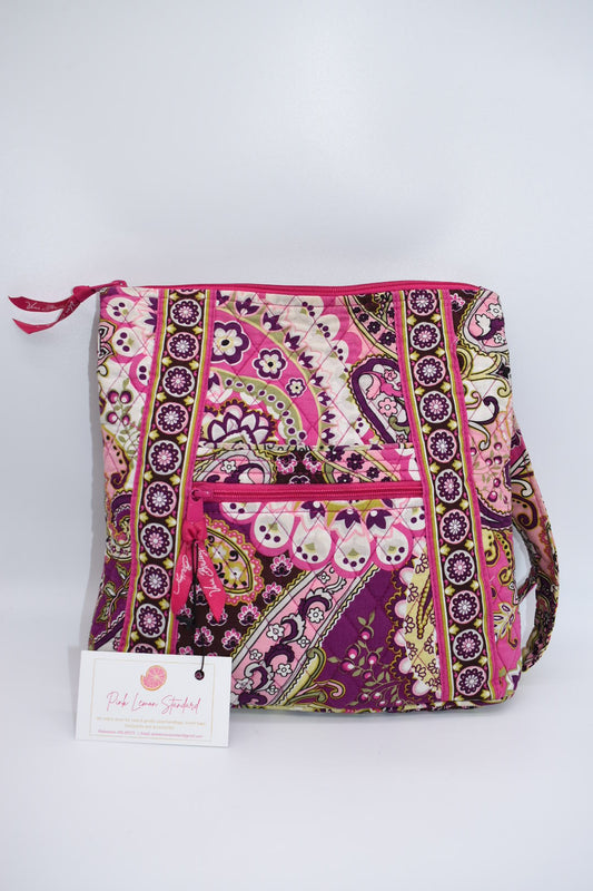 Vera Bradley Hipster Crossbody in "Very Berry Paisley" Pattern