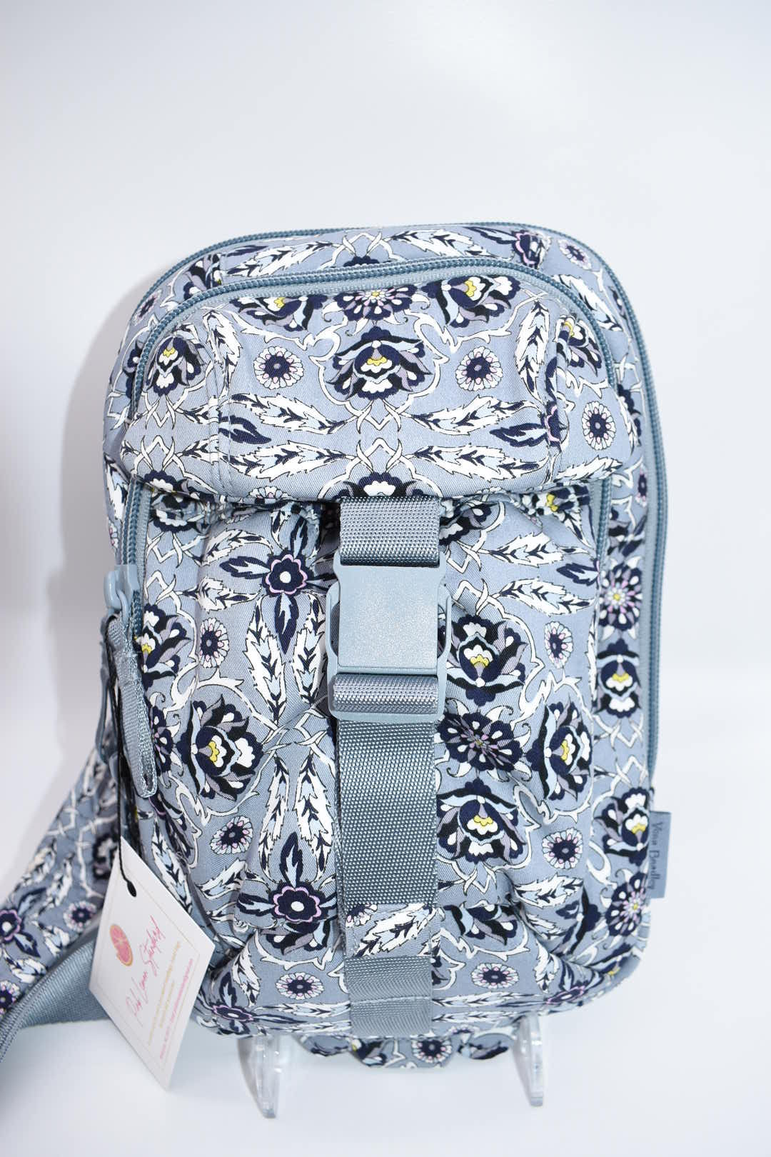 Vera Bradley Utility Sling Backpack in "Plaza Tile" Pattern