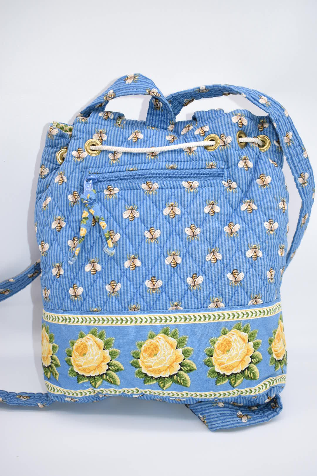 Vera Bradley "Mimi" Backpack in "Bees" Pattern