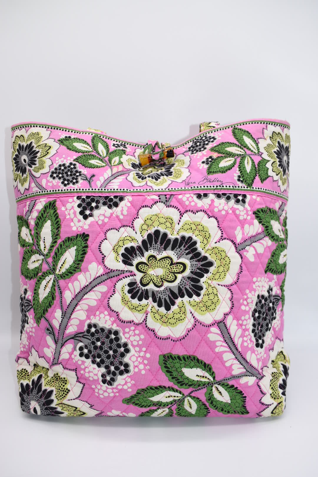 Vera Bradley Tote Bag in "Priscilla Pink" Pattern