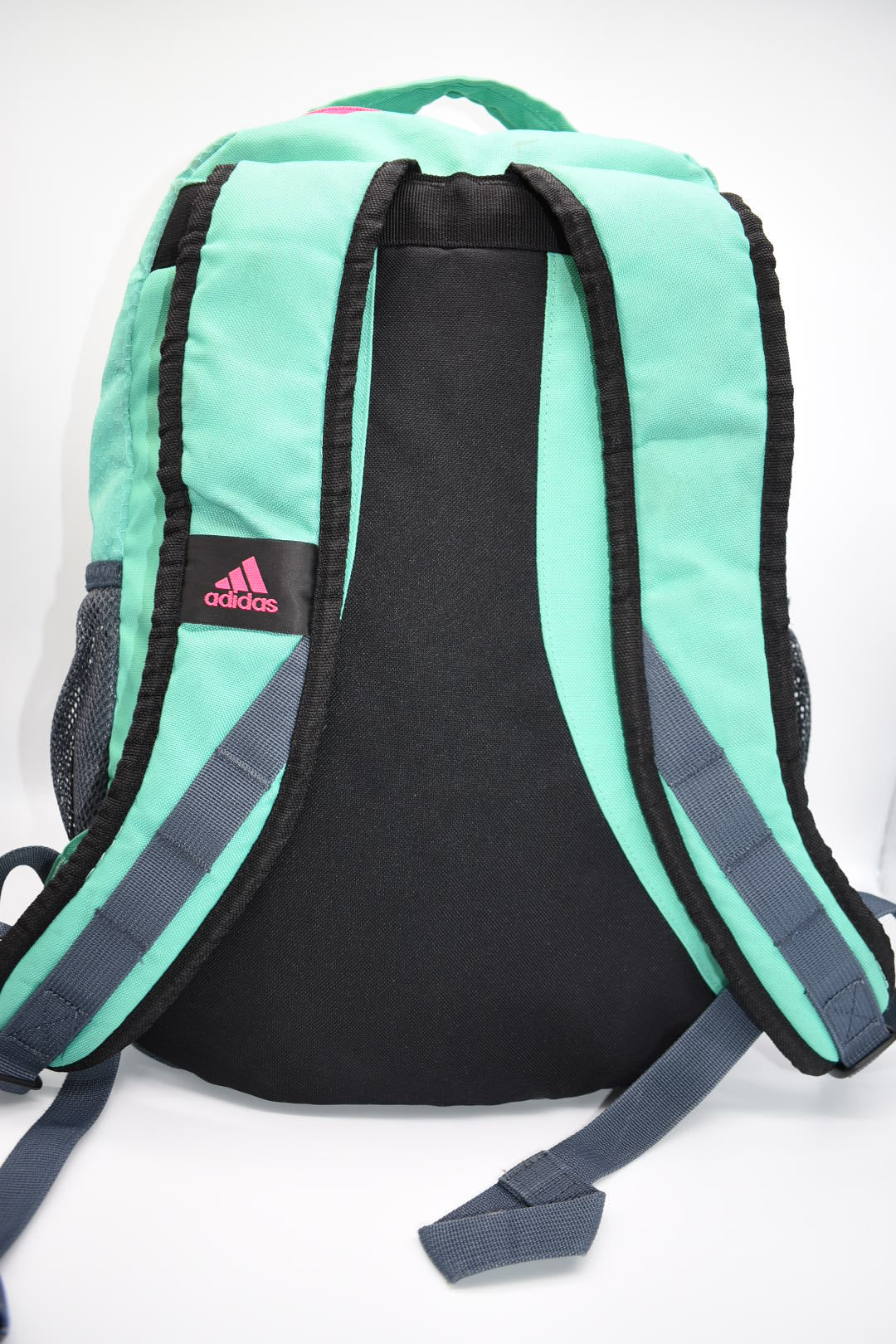 Adidas Teal & Pink Large Backpack