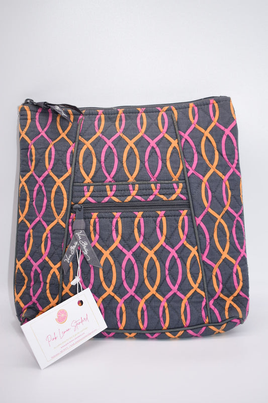 Vera Bradley Hipster Crossbody in "Jazzy Blooms -Opposite" Pattern