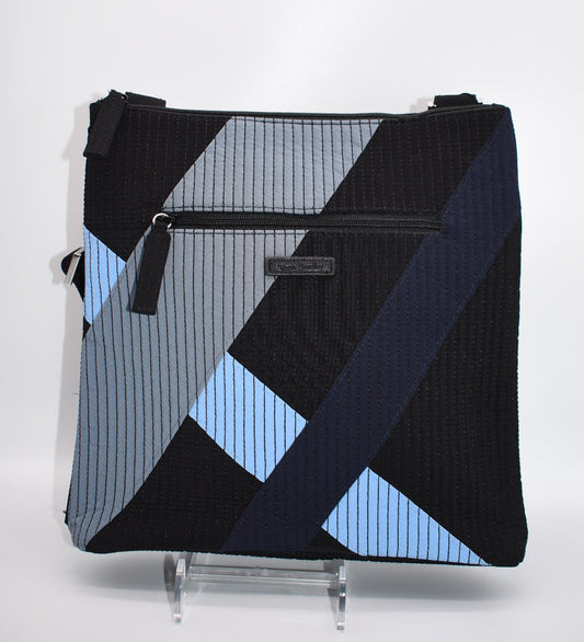 Vera Bradley Ribbed Geometric Hipster Crossbody Bag