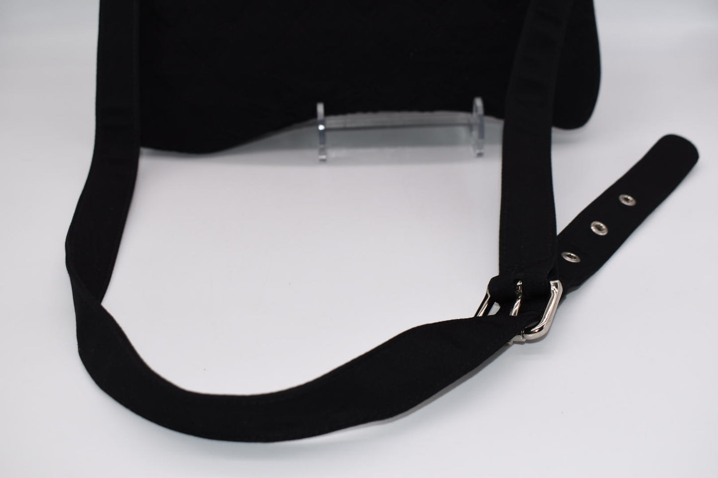 Vera Bradley Black Microfiber Crossbody Bag