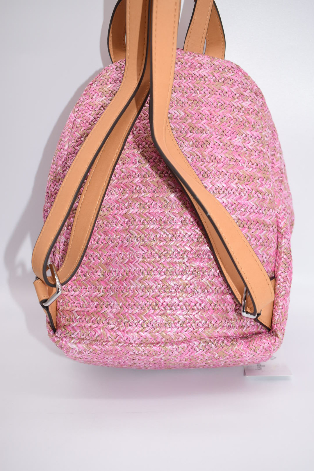 Vera Bradley Pink Embroidered Cherry Straw Backpack – Pink Lemon Standard