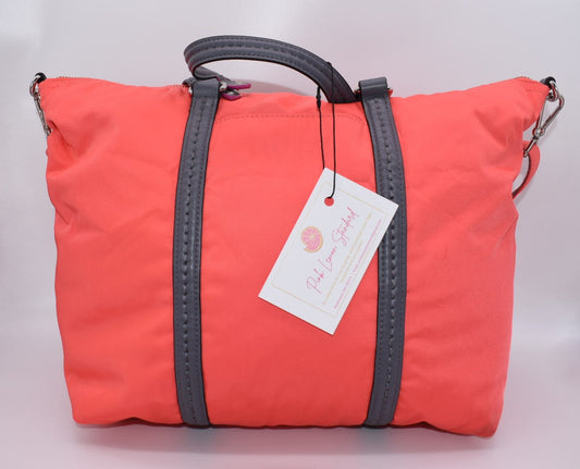 Vera Bradley Midtown Tote Bag in "Coral Reef" Pattern