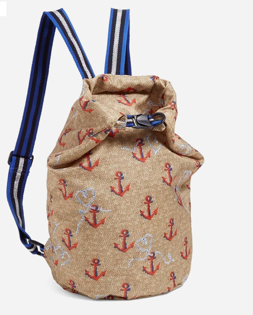 Vera Bradley "Ahoy" Backsack Bag